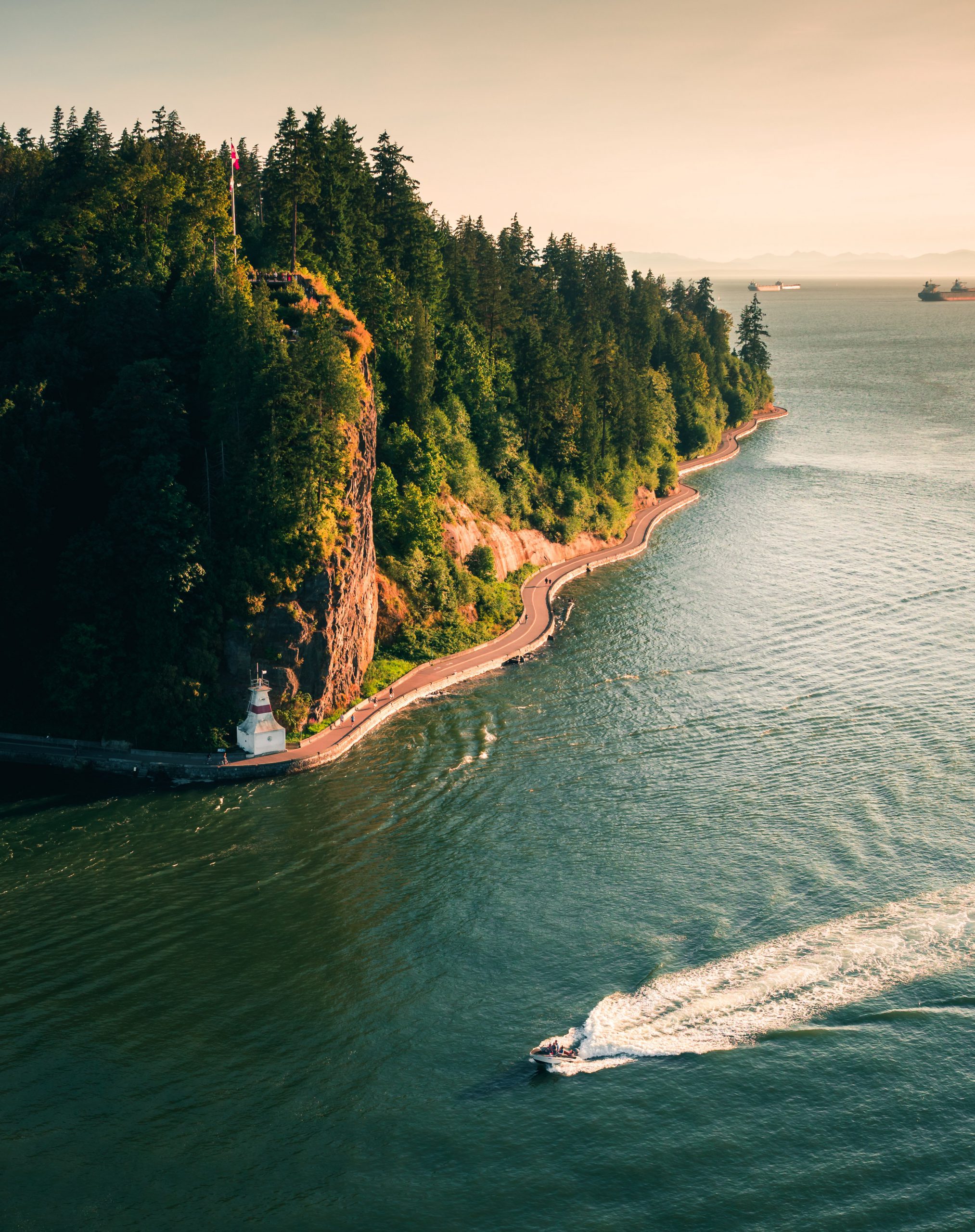 OMCOS 2021 - Vancouver aerial seawall